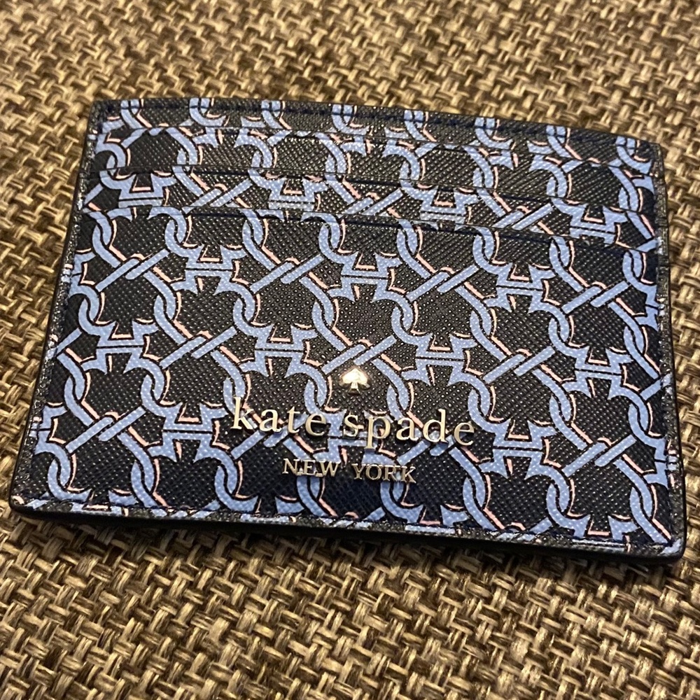 *SOLD! kate spade card holder - Navy/Blue